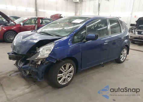 2009 Honda Fit Sport из США, поврежденный, VIN JHMGE88699S002806